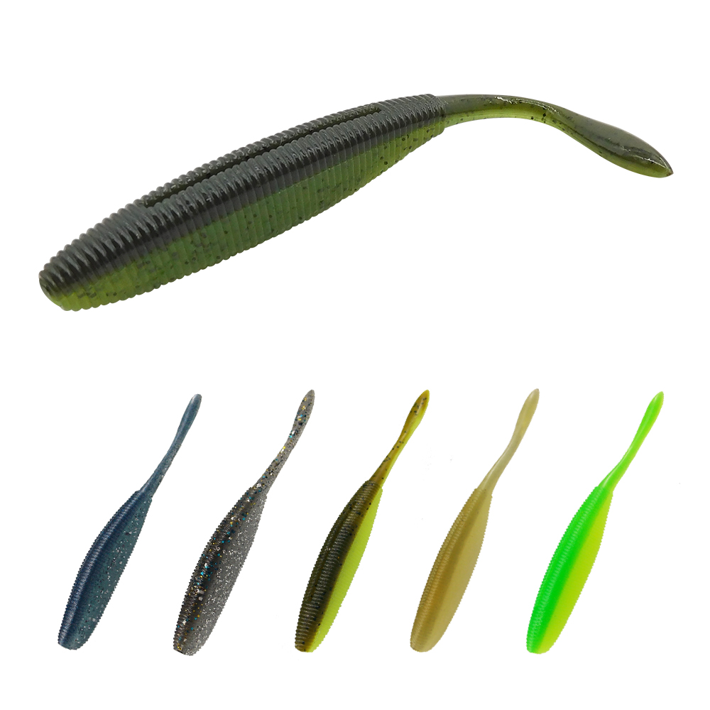 Fishing Lure Soft Plastic - เหยื่อปลอม ESFISHING Drive Shad 100 มม.