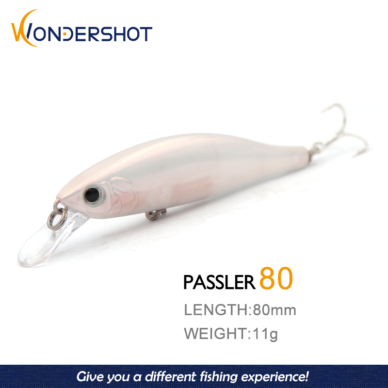 Fishing Lure Jerkbait - Wondershot A17 80มม.11G Hot ชุดเหยื่อตกปลาปลอม Crank