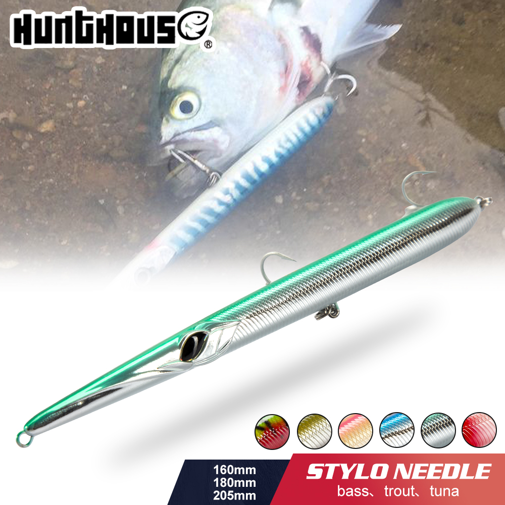 Fishing Lure Spinnerbait - เหยื่อตกปลา Hunthouse แบบเข็ม สำหรับตีไกล รุ่น Pencil