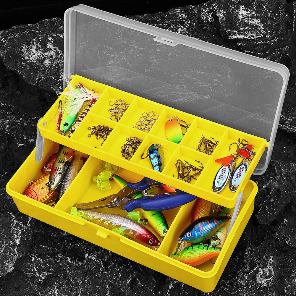 กล่องอุปกรณ์ตกปลาแบบพกพา กล่อง - Fishing Lure Soft Plastic บทวิจารณ์และราคา