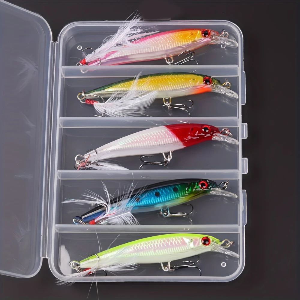 5ชิ้น/กล่อง3D เลเซอร์ Bionic E - Fishing Lure Accessories บทวิจารณ์และราคา