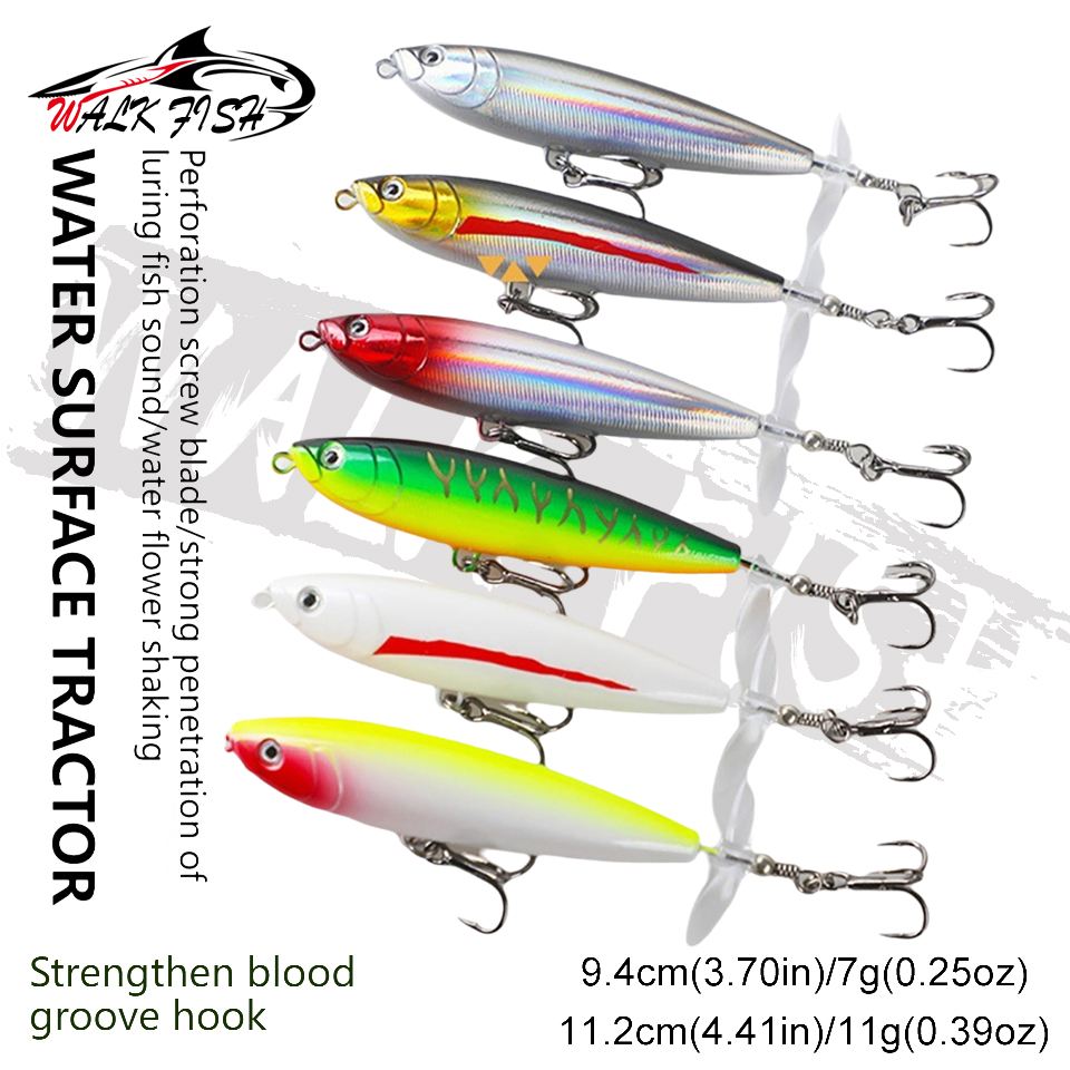 เหยื่อตกปลา WALK FISH 7g/11g เ - Fishing Lure Buzzbait บทวิจารณ์และราคา
