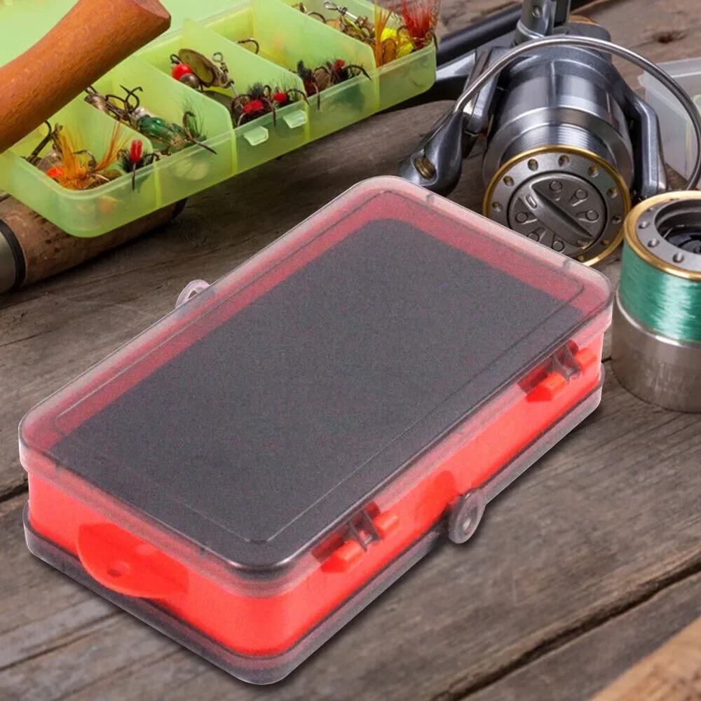 กล่องใส่เหยื่อแบบพกพาสองด้าน ช - Fishing Lure Soft Plastic บทวิจารณ์และราคา